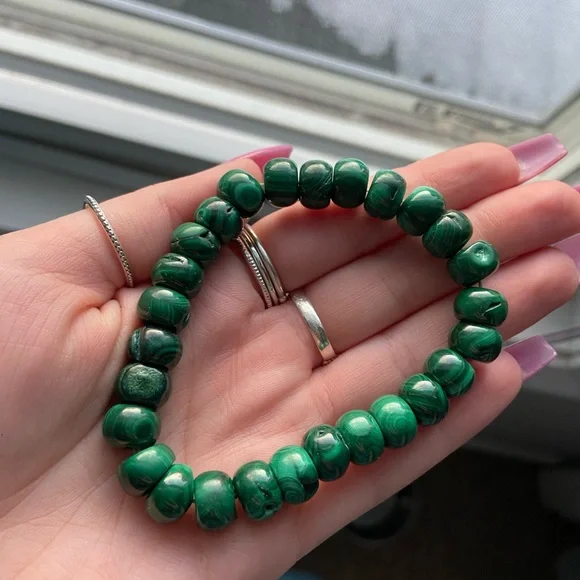 Malachite bracelet - Picture 6 of 6